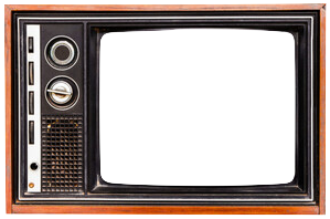 Vintage CRT TV
